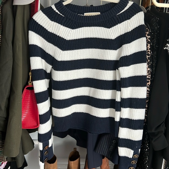 Michael kors navy blue and white - Picture 1 of 4